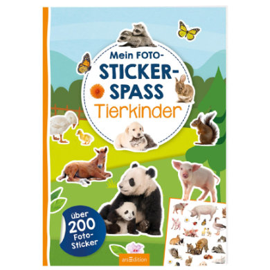 arsEdition Mein Foto-Stickerspaß - Tierkinder